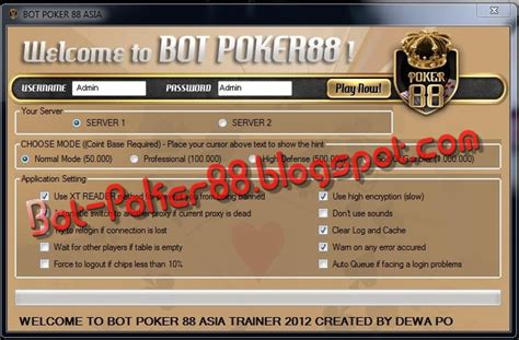 bot poker88 2023 Array